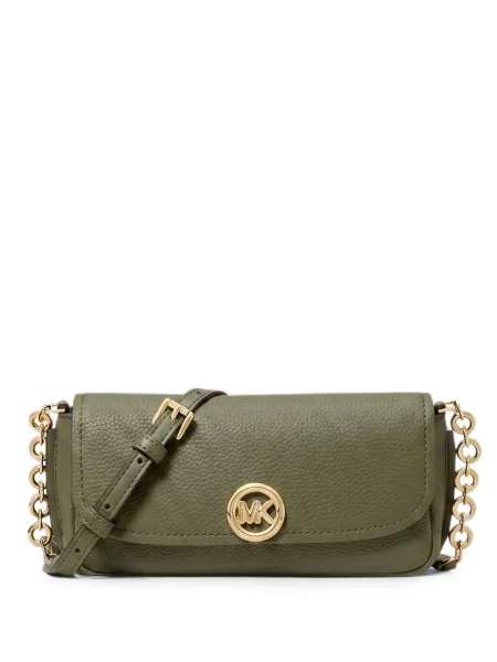 Colier Michael Michael Kors din piele verde