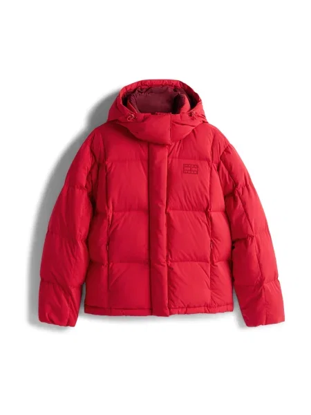 Tommy Jeans Téli dzseki ALASKA cseresznyepiros piros
