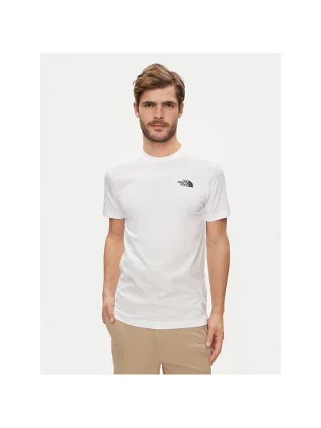 The North Face Marškinėliai Redbox Regular Fit balta