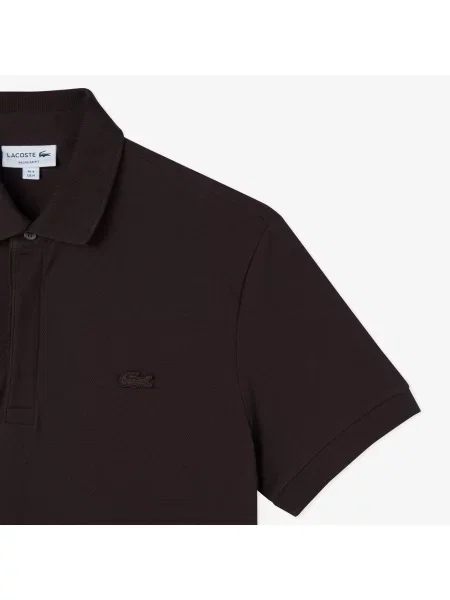 Поло Lacoste коричневое