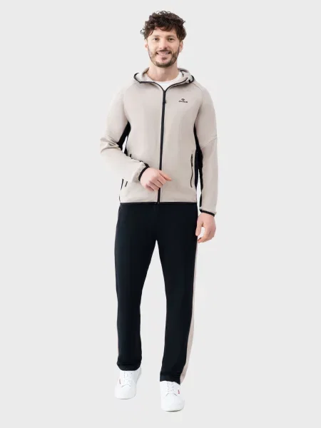 Спортивний костюм AVECS бавовна/поліестер бежевий