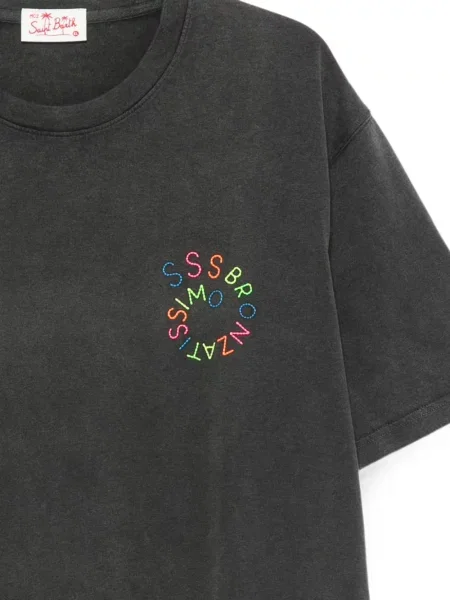 Tricou Mc2 Saint Barth cu autograf gri