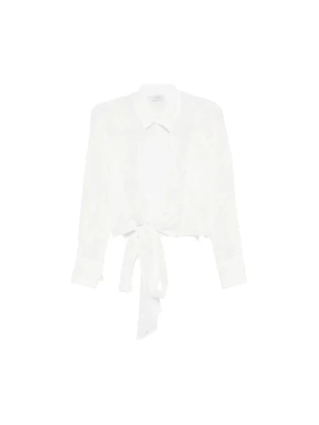 Koszula Mazzarelli kopertowa biała