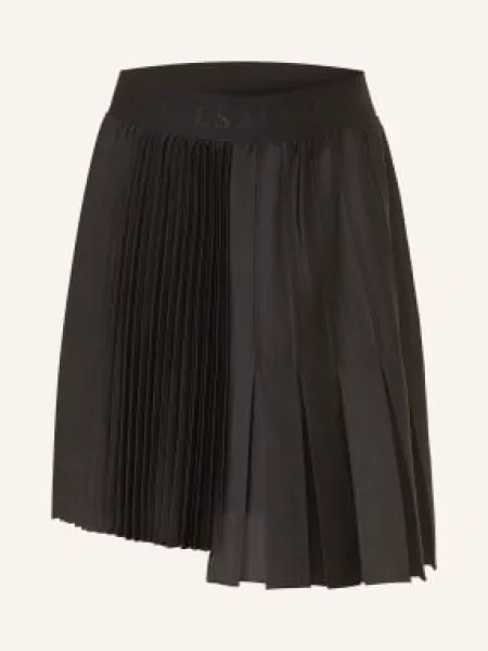 Allsaints Spódnica Jax Z Plisami schwarz czarna