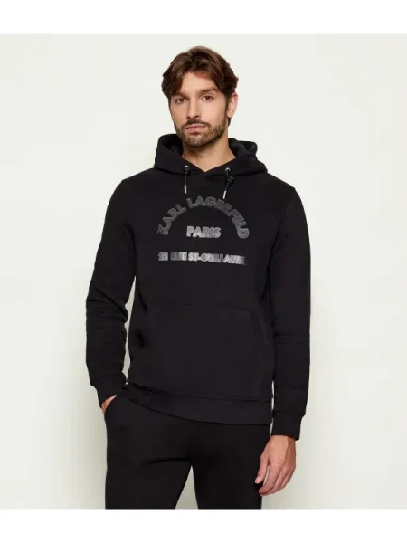Karl Lagerfeld Hanorac negru