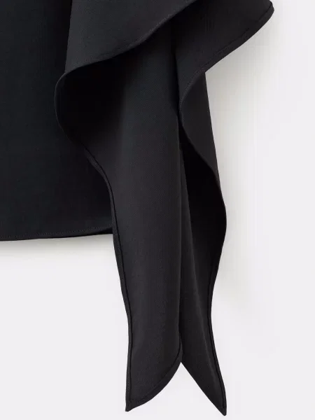 Блуза MANGO чорний