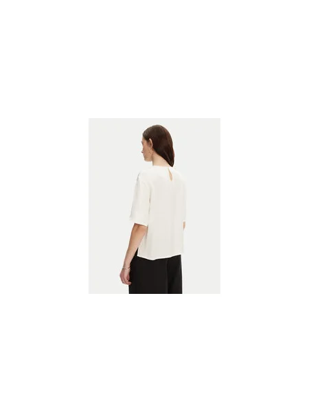 Tommy Hilfiger Póló Ekru Relaxed Fit