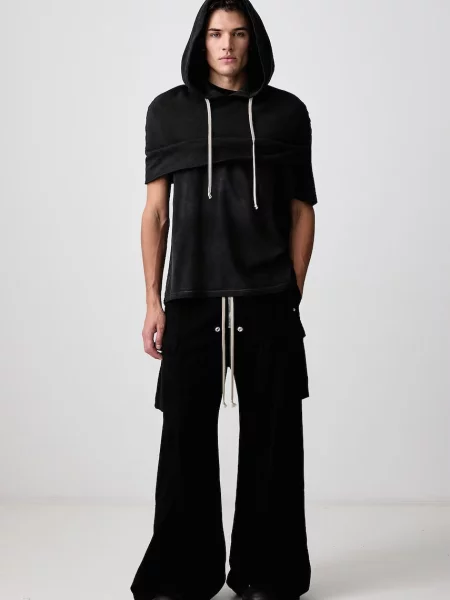 Καπέλο Rick Owens Drkshdw με κουκούλα μαύρο