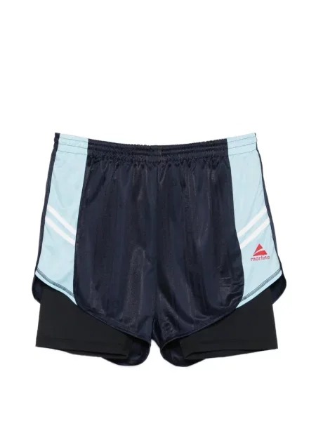 Szorty Martine Rose w paski niebieskie