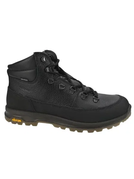 Buty męskie Grisport trekkingowe skórzane Spo-tex Vibram czarne