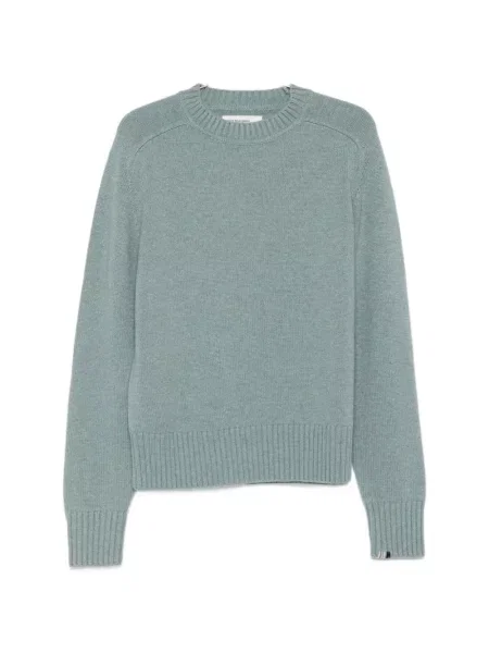 Pulover Extreme Cashmere din cașmir cu decolteu rotund albastru