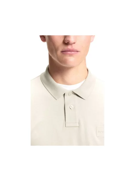 Koszulka polo Boss Orange szara
