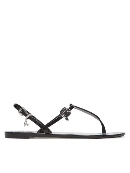 Sandali KARL LAGERFELD črna