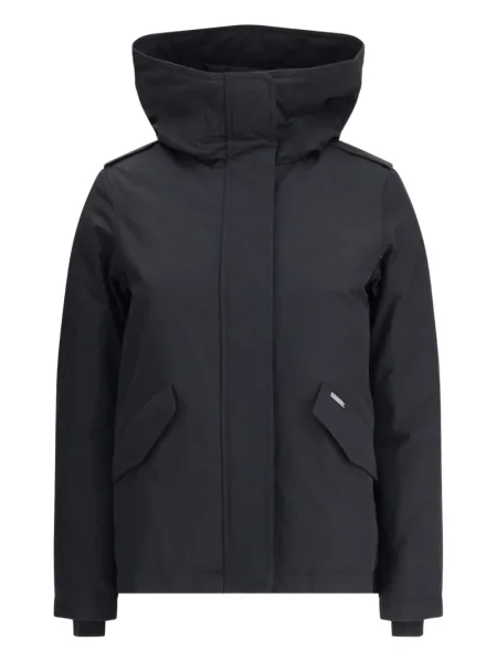 Geacă Woolrich cu glugă negru