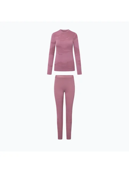 Set de lenjerie termică pentru femei Viking Gasher pink roz