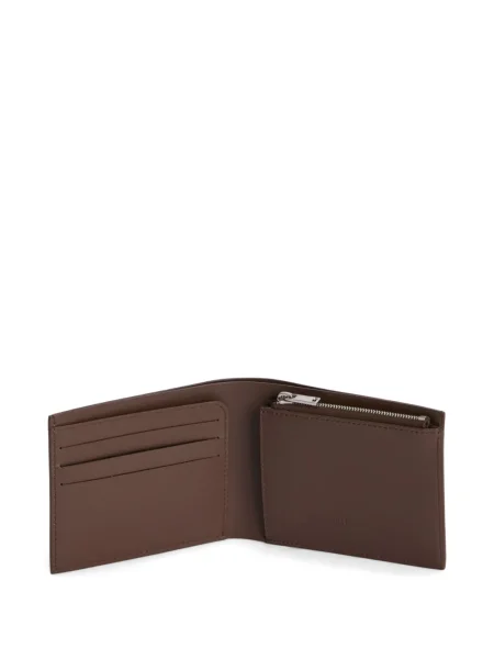 Portofel Jil Sander din piele maro