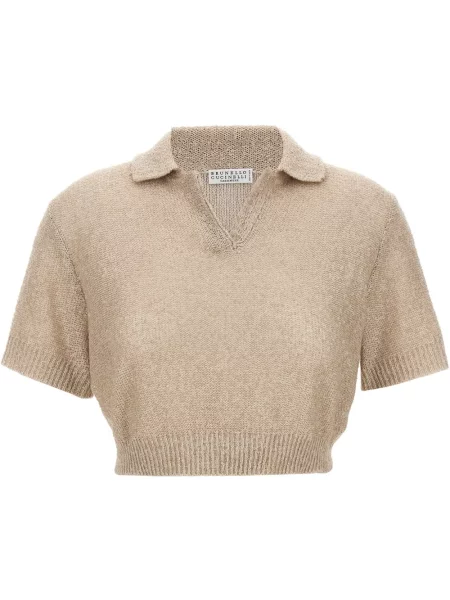 Polo Brunello Cucinelli z cekinami