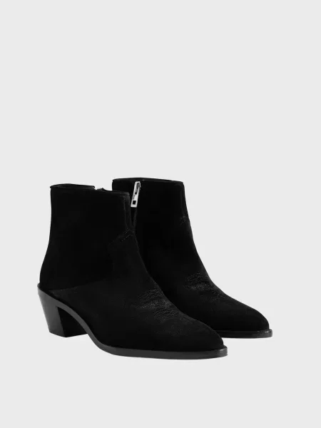 Замшевые ботинки Zadig&voltaire черные