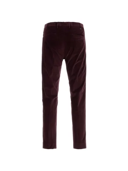 Pantaloni Pt Torino de catifea cord violet