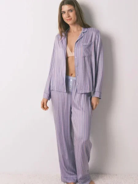 Пижама women'secret дамска лилаво виолетово