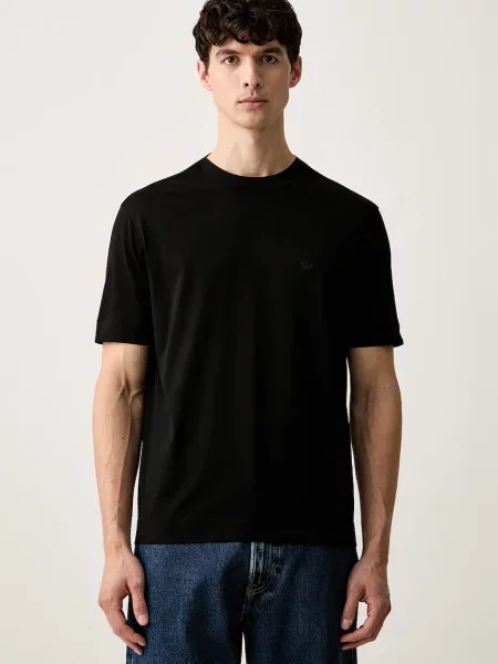 Emporio Armani tricou pentru bărbați din negru