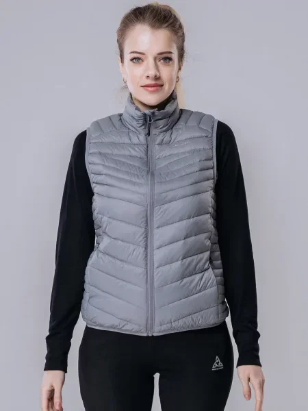 Protectonic Жилет з утеплювачем сірий