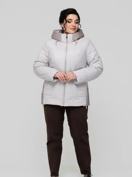 Демісезонна куртка All Posa білий