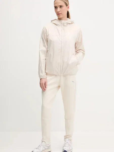 Puma geacă Essential windbreaker bej