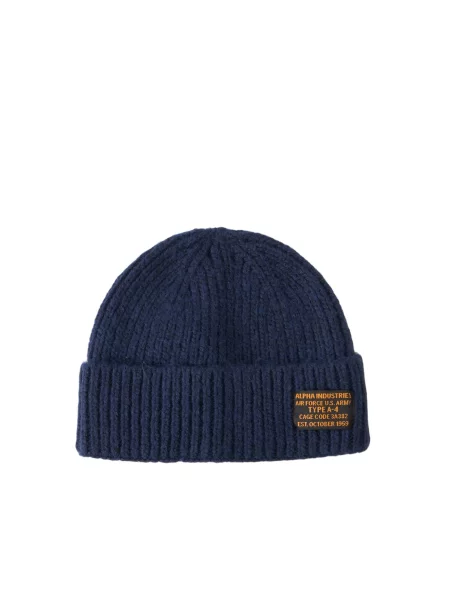 ALPHA INDUSTRIES Căciulă bleumarin