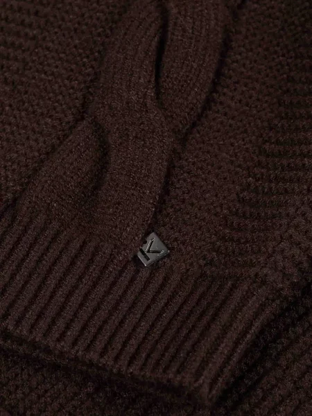 Sweter dziecięcy Kocca brązowy
