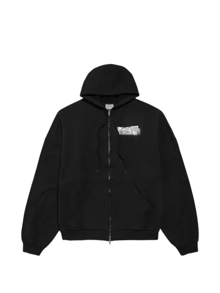 Hanorac cu glugă Balenciaga negru