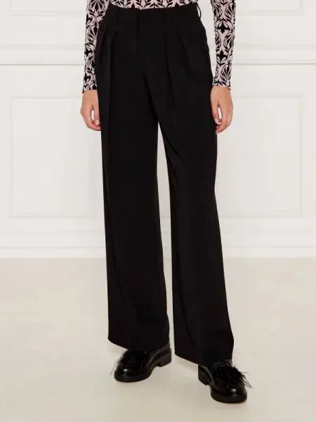 Marc Cain Pantaloni cargo | Straight fit negru