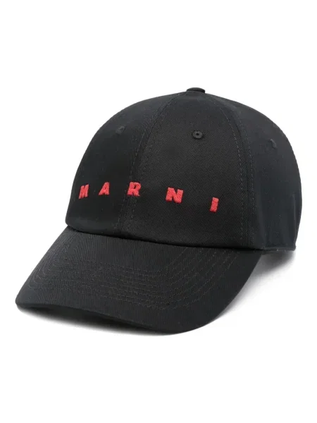 Șapcă Marni cu broderie negru