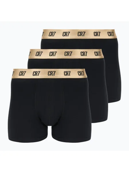 Boxeri bărbați Basic Trunk 3 perechi black negru