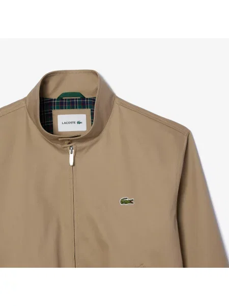 Lacoste Kurtka Lacoste brązowa