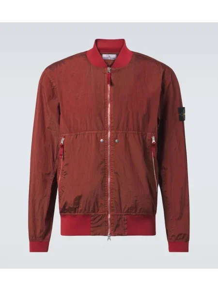 Bomber jakna Stone Island kamni rdeča