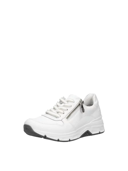 Sneakersy Rieker skórzane białe