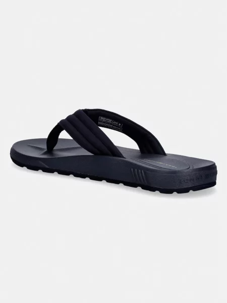 Tommy Hilfiger japonki MOLDED HILFIGER LTH BEACH SANDAL granatowe