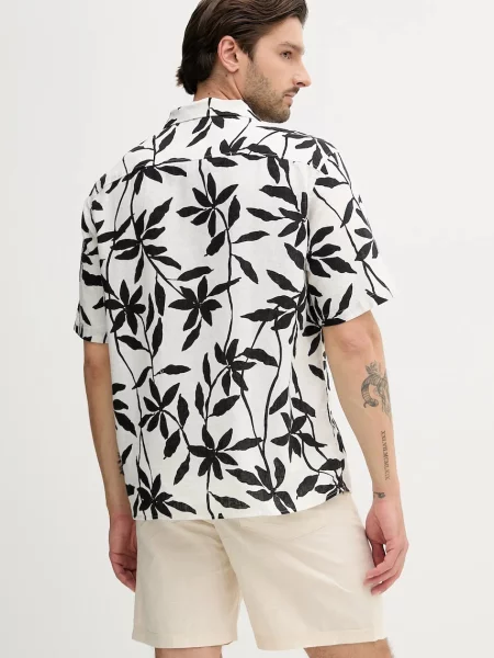Košile Calvin Klein relaxed bílá