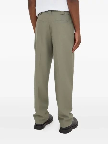 Pantaloni Won Hundred plisate verde