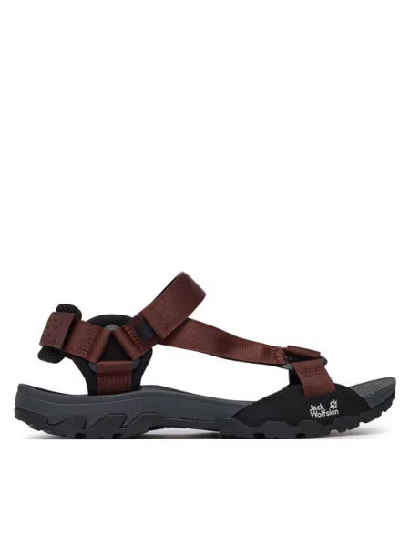 Sandále Jack Wolfskin Ridge Tmavo hnedá