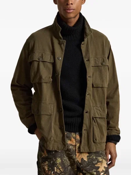 Șosete Polo Ralph Lauren cu broderie în carouri de flanelă verde