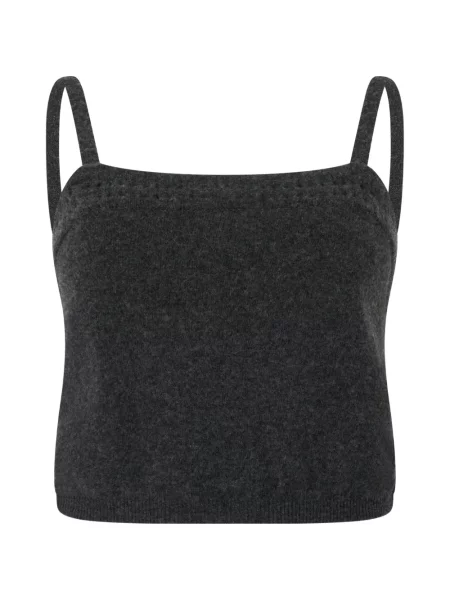 Decupat top Alberta Ferretti gri