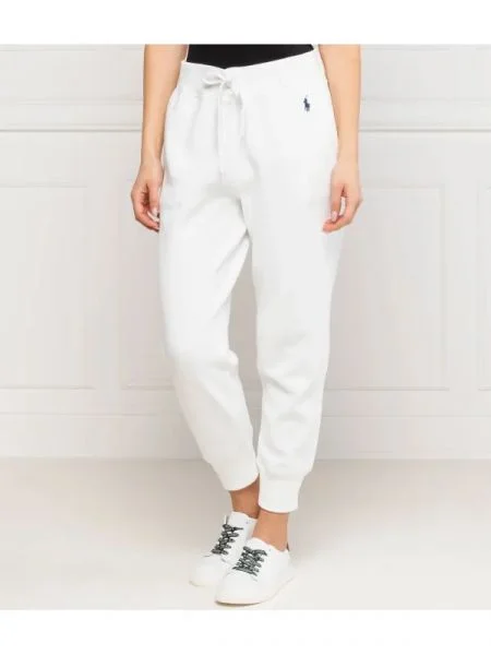 POLO RALPH LAUREN pantaloni dresowe | Relaxed fit alb