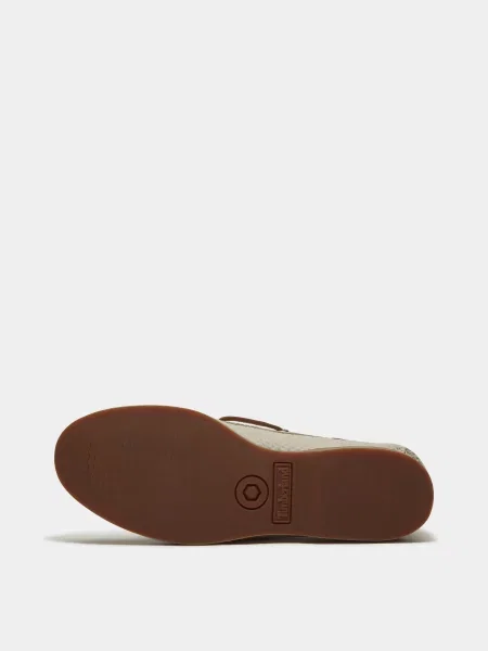 Шкіряні Мокасини Timberland CLASSIC BOAT бежевий