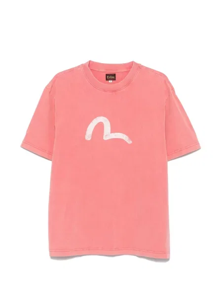 Tricou Evisu cu imagine roșu