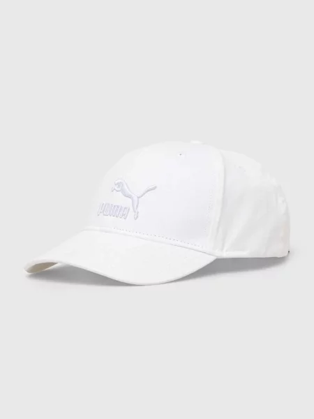 Шапка с козирка Puma Archive Logo BB Cap черно с апликация бяло