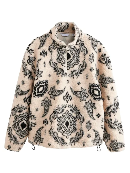 Next Pulover bej negru