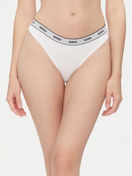 Prugaste tangice Hugo bijela