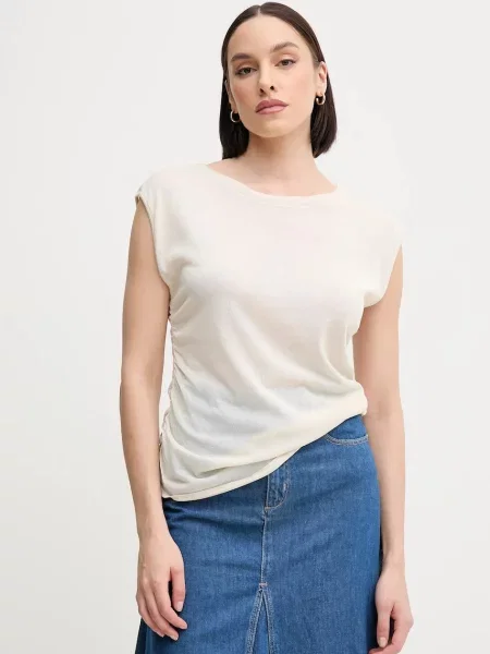 Pedro del Hierro t-shirt beżowy